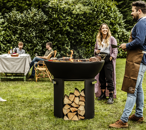 Barbacoa de hierro Firepit